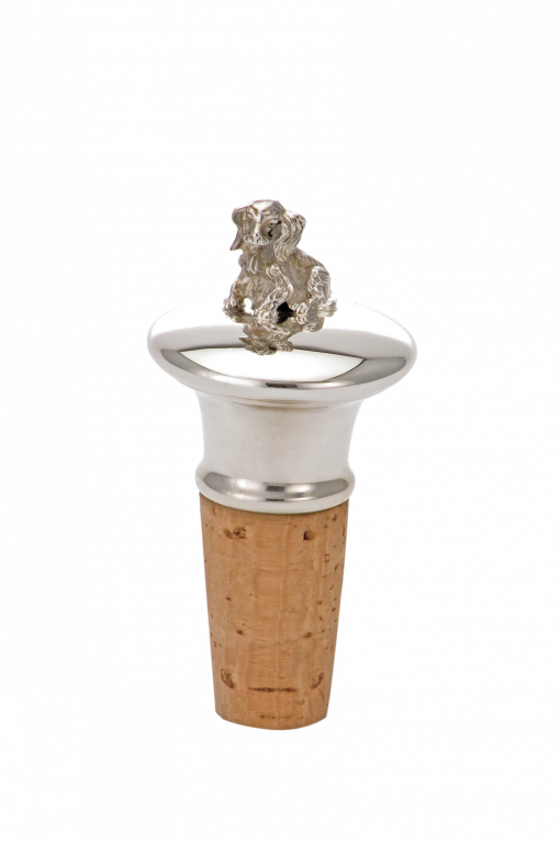 Korken mit Hund